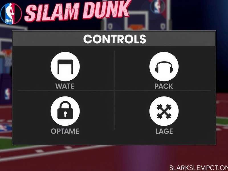 VR Slam Dunk - Player using VR controllers to dribble the ball VR Slam Dunk Controls Demonstration